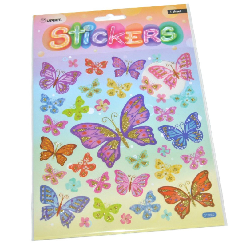 Stickers med Fjärilar