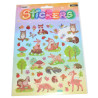 Stickers med skogsdjur