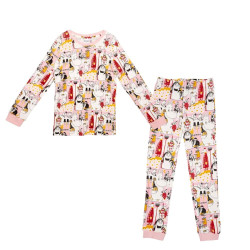 Mumin Misan-pyjamas rosa