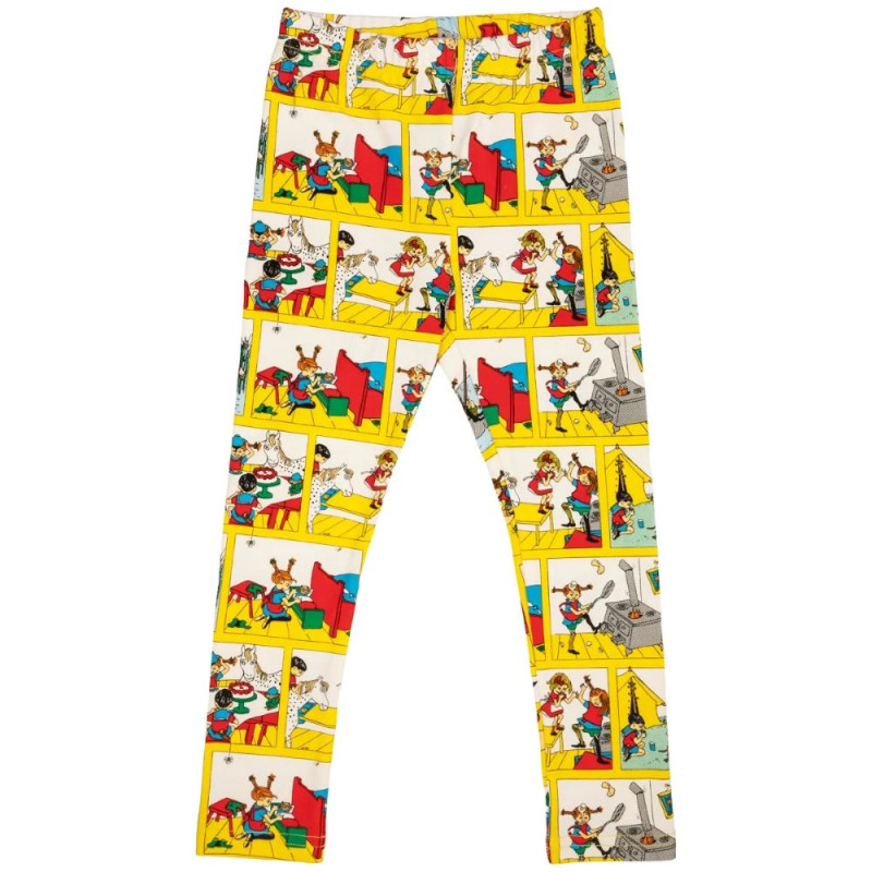Pippi Långstrump - Energisk-leggings gul