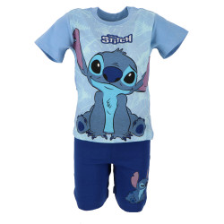 Disney Stitch 2-dels pyjamas Ljusblå