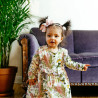 MA-IA FAMILY Lilja-klänning baby naturvit
